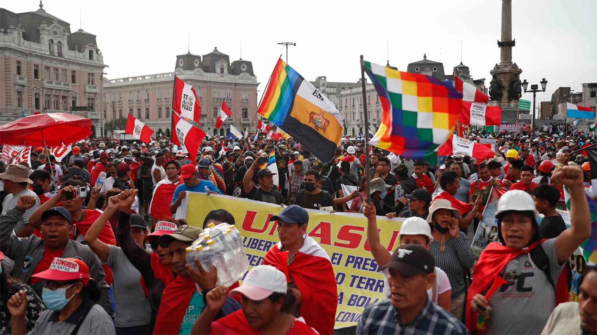 Los incidentes aislados no bastan para despojar a una protesta social de su carácter pacífico